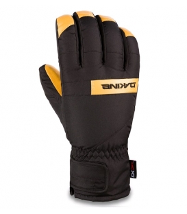 DAKINE Zimné Rukavice Nova Short Glove Black/Tan - XL