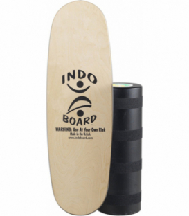 INDO BOARD Balansovacia doska Indo Mini Pro Natural + Pro Roller