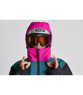 AIRBLASTER Kombinéza Kook Suit Black/Hot Coral