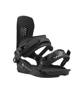 UNION Snowboardové Viazanie Trilogy Black - M