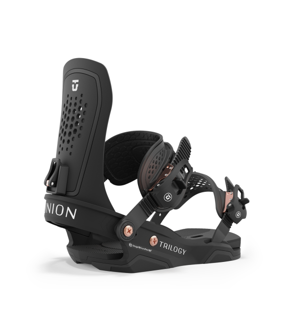 UNION Snowboardové Viazanie Trilogy Black - M