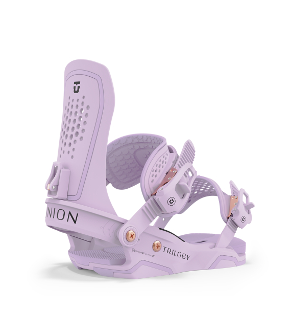 UNION Snowboardové Viazanie Trilogy Lilac - M