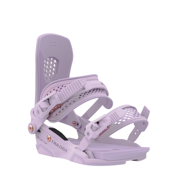 UNION Snowboardové Viazanie Trilogy Lilac - M