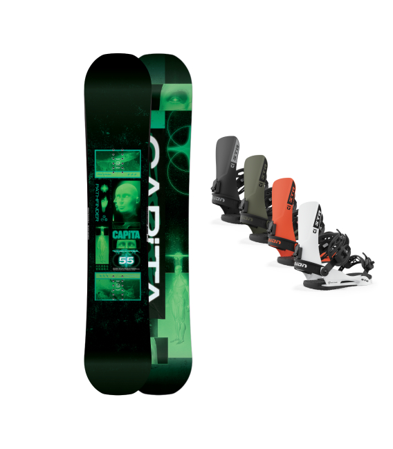 CAPITA Snowboard Pathfinder + STR SET