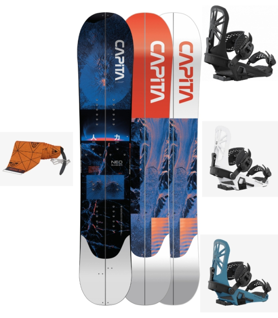 CAPITA Snowboard Neo Slasher split (2023) + pásy v cene