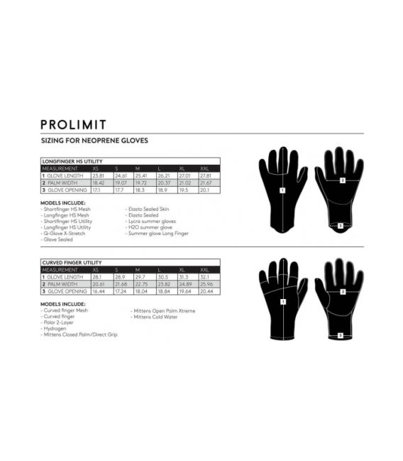 PROLIMIT Letné Rukavice H2O Summer Gloves Black