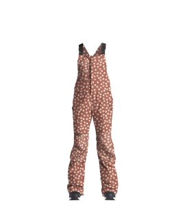 AIRBLASTER Dámske Bibs Hot Bib Rust Daisy