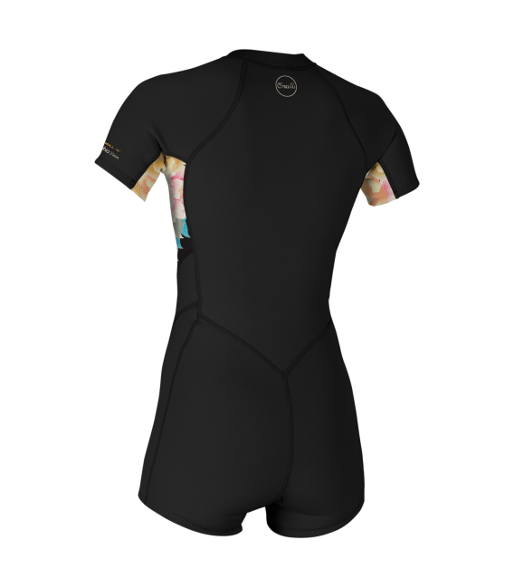 O'NEILL Neoprén WMS Bahia FZ 2/1 Spring Black/Mikah Floral/Black