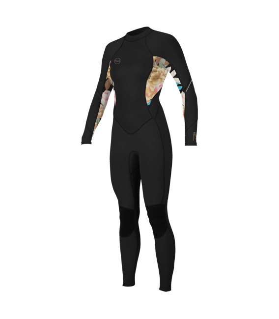 O'NEILL Neoprén WMS Bahia BZ 3/2 Full Black/Demi Floral/Demi Floral