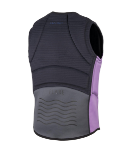 PROLIMIT Vesta Half Padded Flare Front Zip Black/Lavender