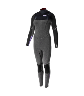 PROLIMIT Neoprén PG Oxygen TR FZ 6/4 (DL/FTM) Black/Misty Grey 38/M