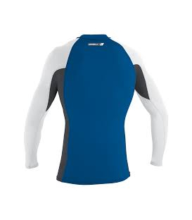 O’NEILL Lycra Premium Skins L/S Rash Guard Deep Sea / Graphite / White