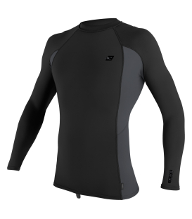 O’NEILL Lycra Premium Skins L/S Rash Guard Black / Graphite / Black