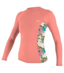 O’NEILL Lycra WMS Side Print L/S Rash Guard desert flower / cara floral