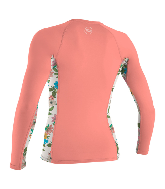 O’NEILL Lycra WMS Side Print L/S Rash Guard desert flower / cara floral