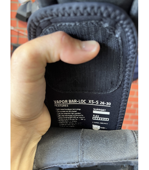 PROLIMIT Trapéz WS Waist Argon BarLoc Black XS/S