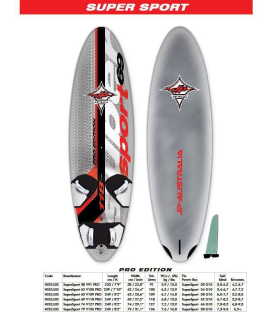 JP Australia Windsurf Super Sport 74 PRO 127 L + obal zdarma - JAZDENÝ